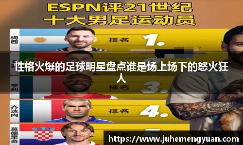 性格火爆的足球明星盘点谁是场上场下的怒火狂人